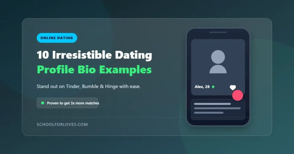 dating profile bio examples