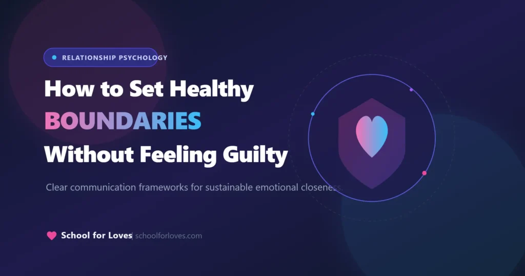healthy boundaries in a relationship